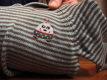 UNUSUAL RED CARDIGAN (2011)